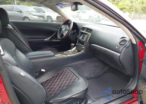 2012 Lexus Is 250C from USA, damaged, VIN JTHFF2C26C2523533